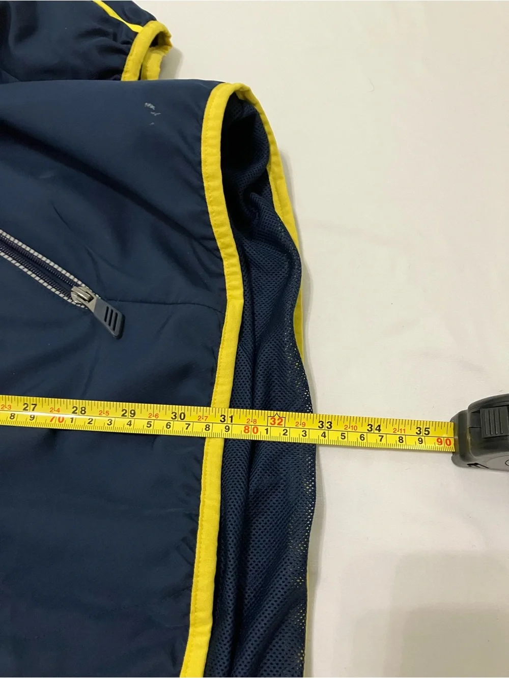 Adidas Michigan Wolverines Climaproof Quarter Zip Pullover Mens XL Navy Blue